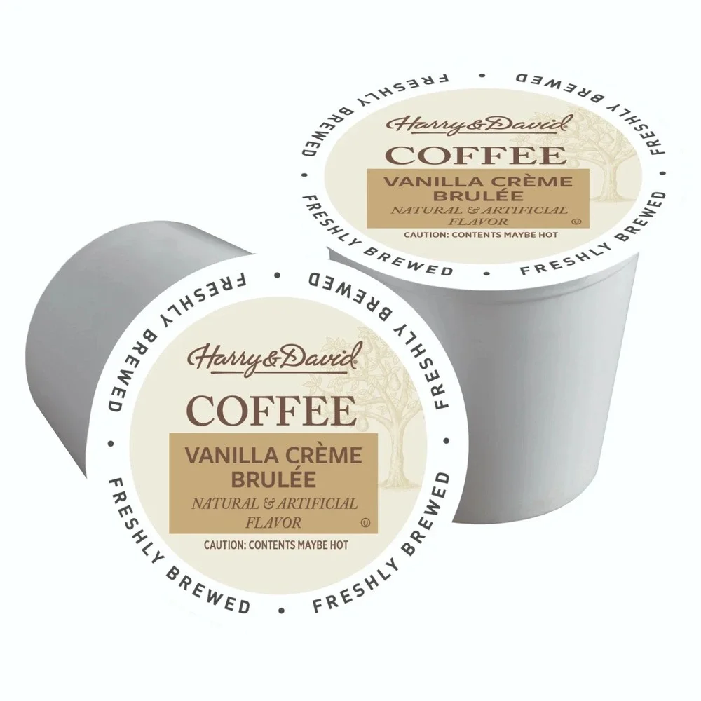 2-Pack Harry & David VANILLA CREME BRULEE 100% ARABICA SINGLE SERVE 18 ct K-cups